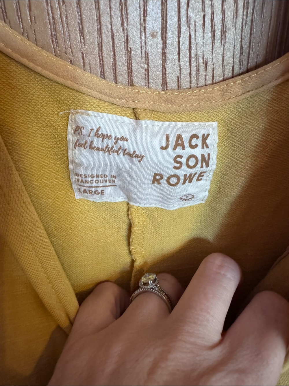 Jackson Rowe Mustard Romper - Picture 3 of 3